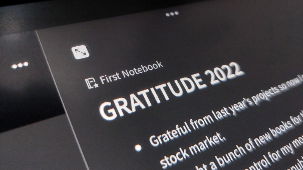End of 2022